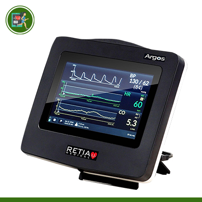 Monitor đo cung lượng tim – monitor đo huyết động không xâm lấn Argos Mỹ